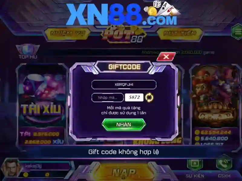 Giao dien trang chu nha cai XN88 uy tin va hien dai